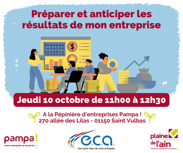 Image de l'événement ANIMATION PREPARER ET ANTICIPER LES RESULTATS DE MON ENTREPRISE