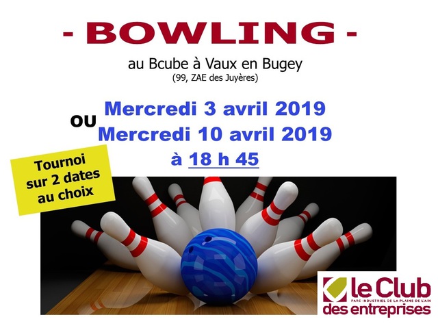 image du post Tournoi de bowling interentreprises - 1ère manche