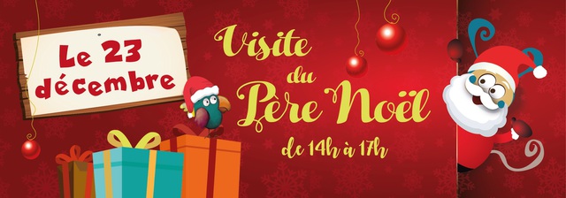 Image de l'événement Le Père Noël en visite à l'îlot kids 