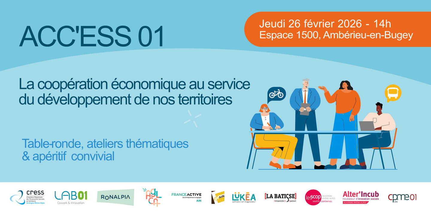 Image de l'actualité Rencontre ACC'ESS : La coopération économique au service du développement de nos territoires
