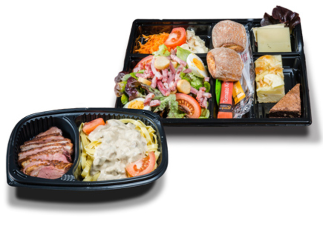Image de l'actualité  Commande de plateaux repas : Restaurant Les Halles de Saint Vulbas