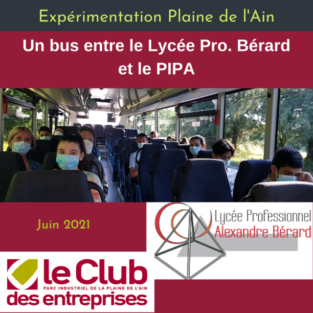 image du post Expérimentation : Un bus entre le Lycée Professionnel Bérard et le PIPA