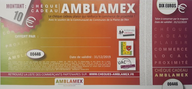 Image de l'actualité Les chèques cadeaux 2019 sont arrivés !!! 