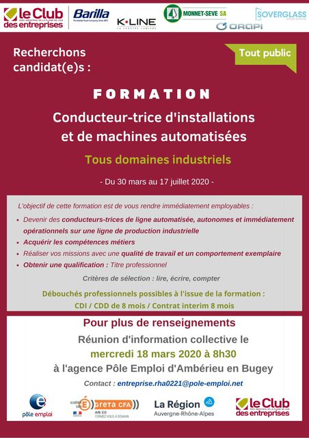 image du post Le Club des Entreprises du PIPA forme et les industriels recrutent !