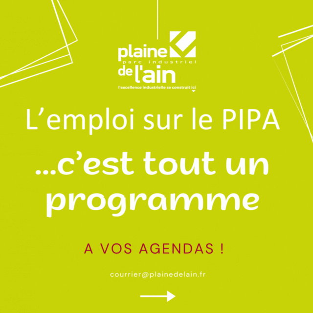 Image de l'actualité L'emploi sur le PIPA, c'est tout un programme !