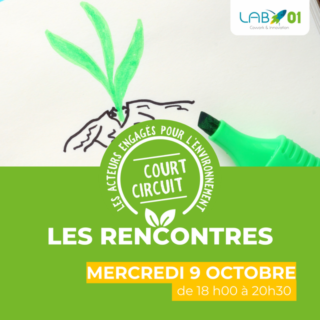 image du post Les rencontres des acteurs engagés pour l'environnement au LAB01