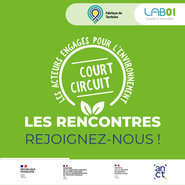 Image de l'événement Rencontres des acteurs engagés pour l'environnement au LAB01