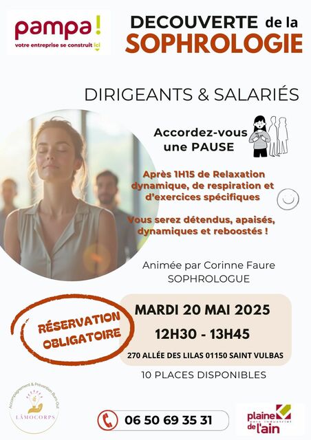 Image de l'événement DECOUVERTE DE LA SOPHROLOGIE