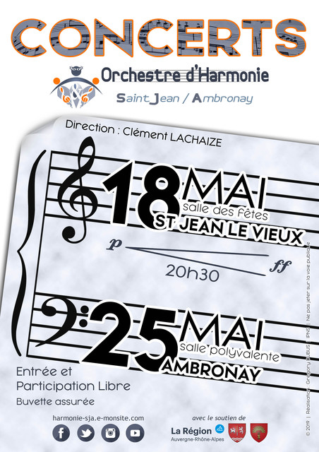 Image de l'événement Concert de l'OHSJA à Ambronay le 25 mai 2019