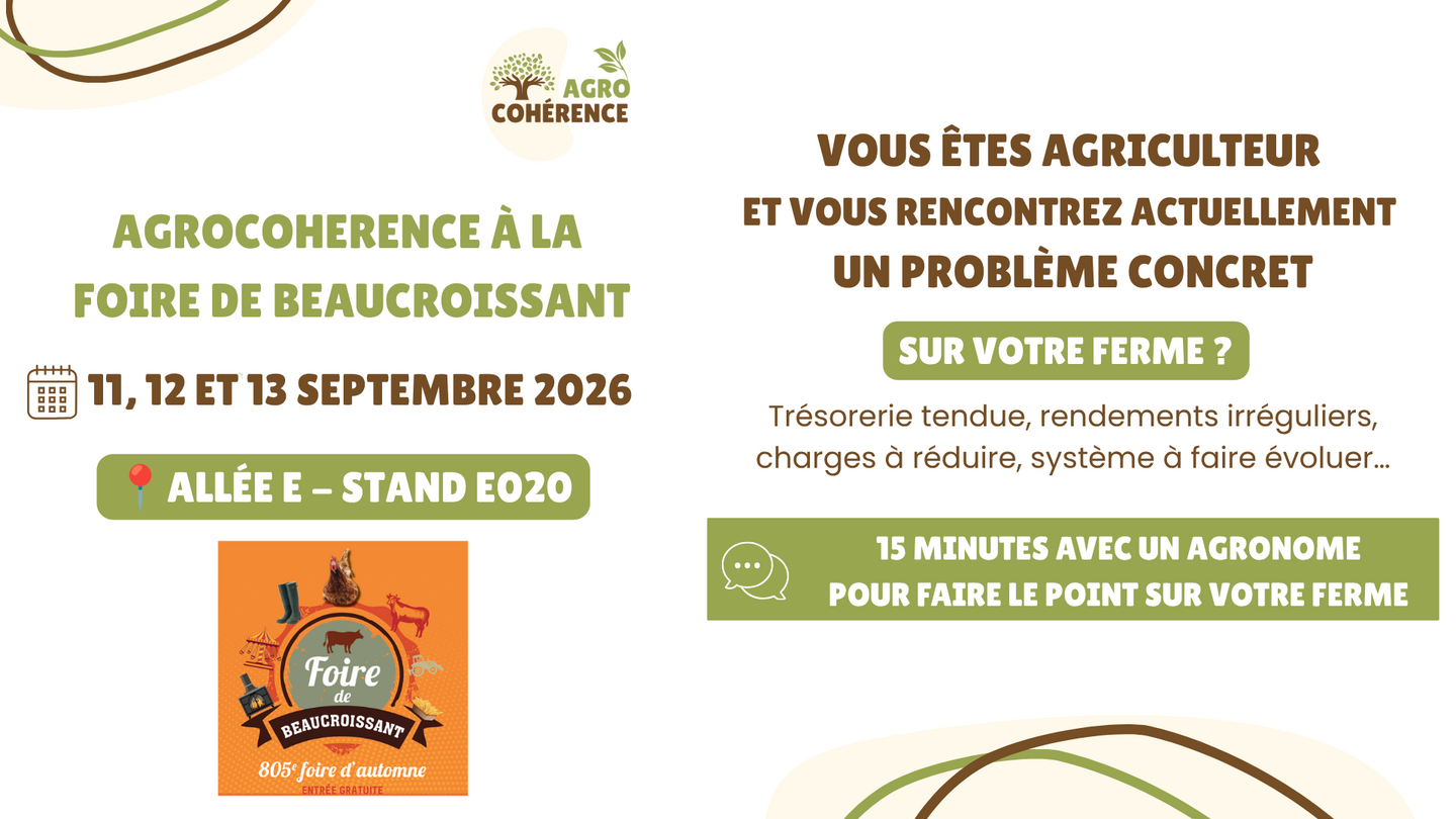 Image de l'actualité Agrocoherence à la foire de Beaucroissant 2026
