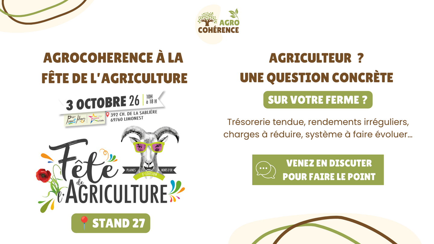 Image de l'actualité Agrocoherence à la Fête de l’Agriculture Plaines Monts d’Or