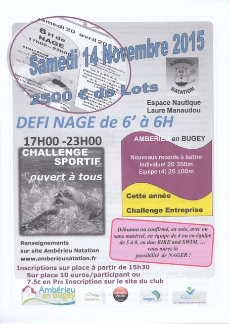Image de l'actualité Challenge entreprises DEFI NAGE