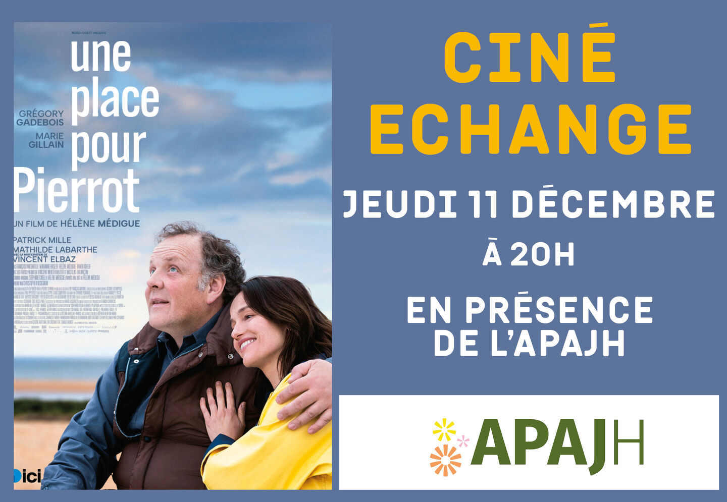 Image de l'actualité Ciné échange – Une place pour Pierrot