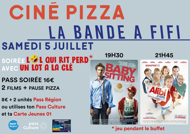 Image de l'événement Ciné Pizza La bande à Fifi