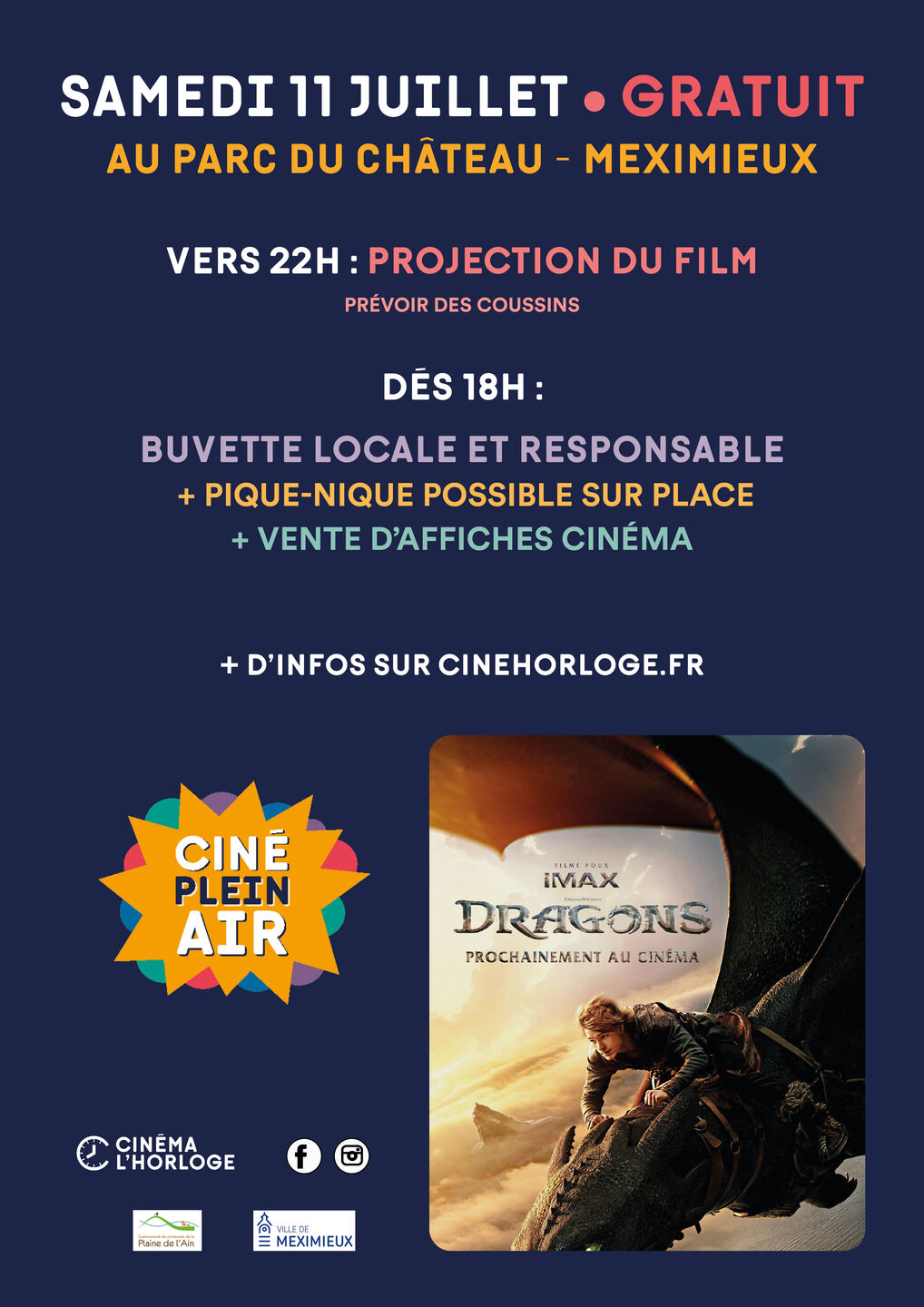 Image de l'actualité Ciné Plein Air 2026