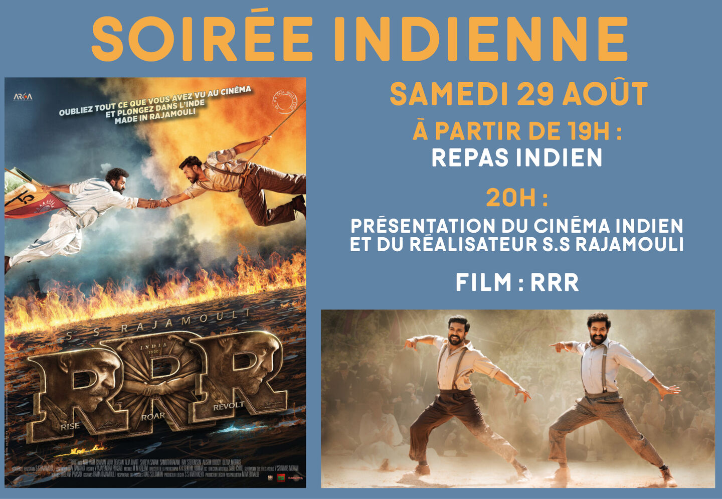 Image de l'actualité Soirée Indienne