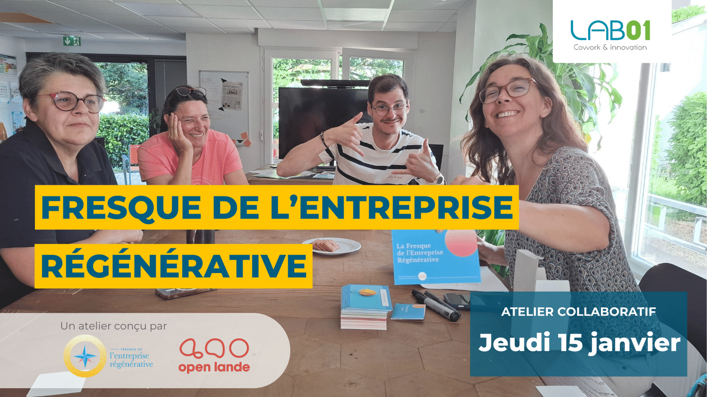 Image de l'actualité Atelier du LAB01 : La Fresque de l'Entreprise Régénérative