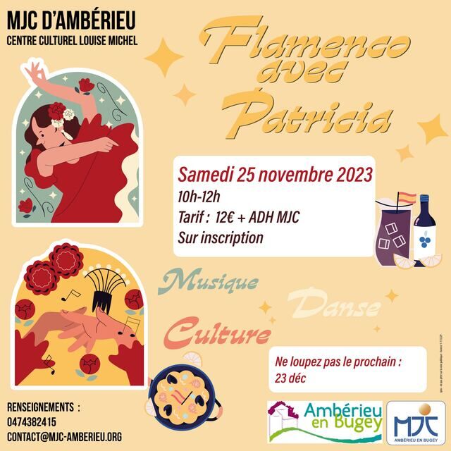 image du post Flamenco avec Patricia