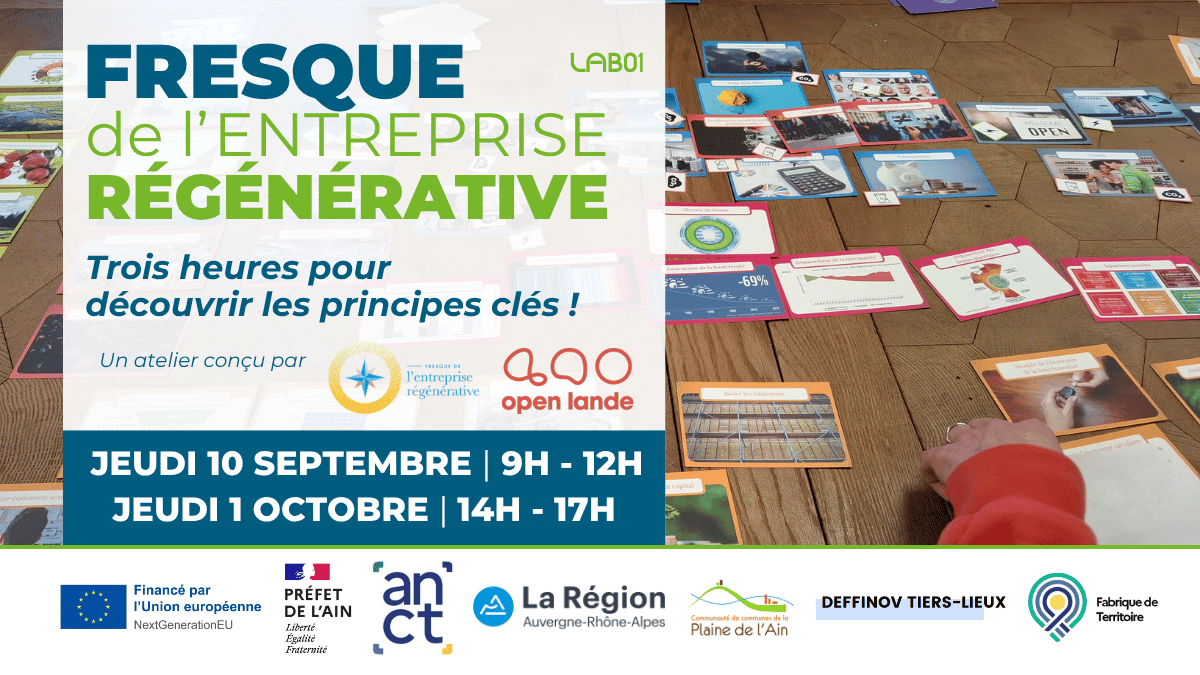 Image de l'actualité Fresque de l'entreprise régénérative au LAB01