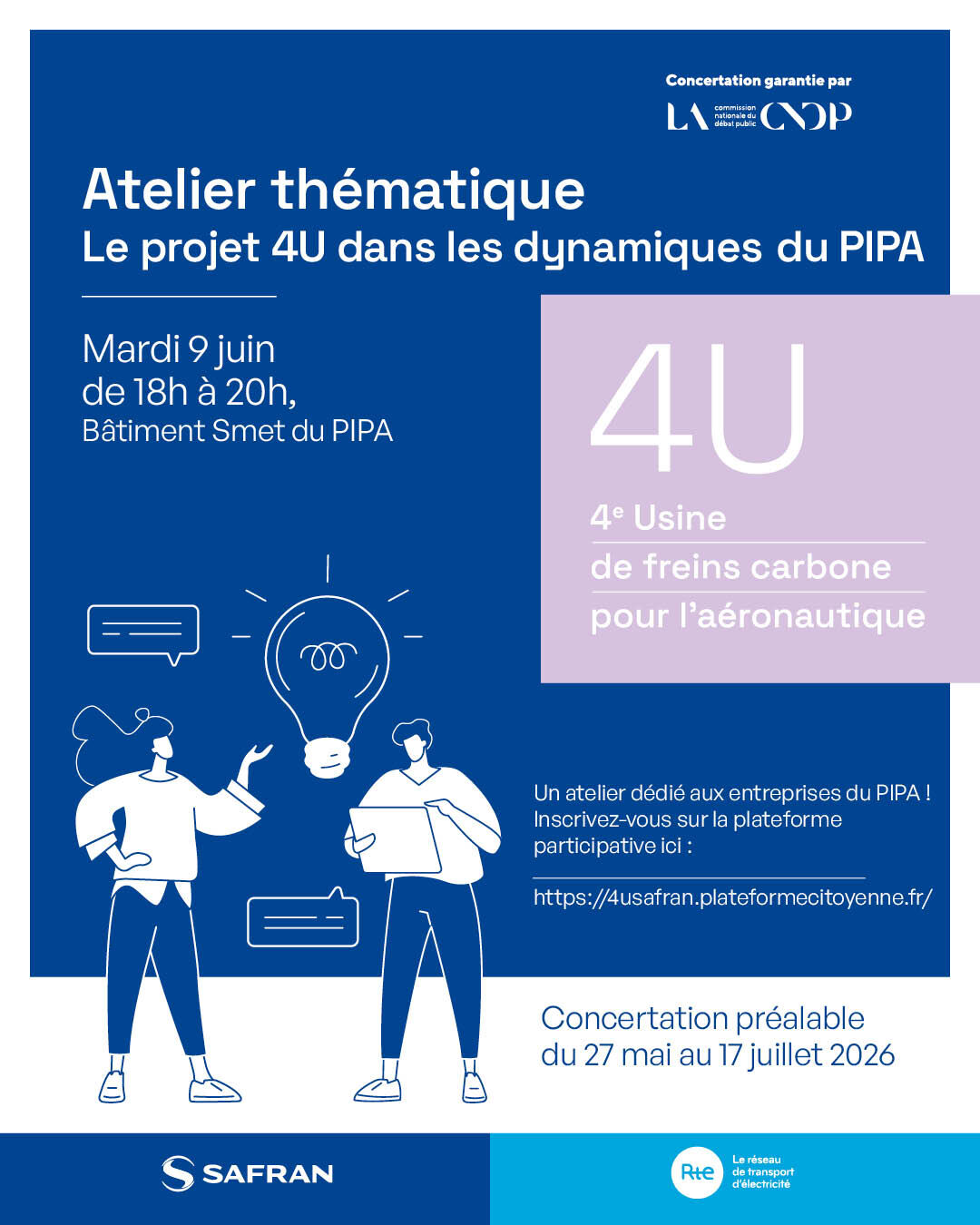 Image de l'actualité Projet SAFRAN - Atelier de concertation