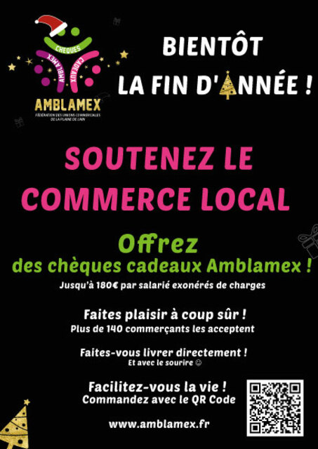 Image de l'actualité Chèques cadeaux Amblamex 2024 !