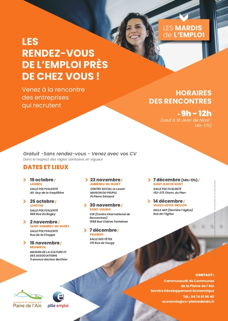 Image de l'événement les mardis de l'emploi 