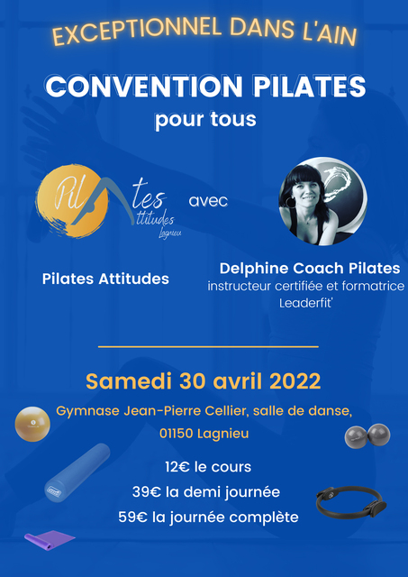 Image de l'actualité Pilates Attitudes Lagnieu propose sa Convention Pilates
