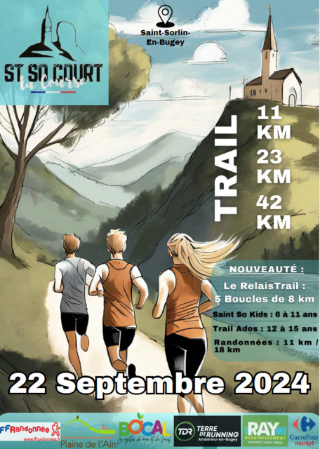 Image de l'événement Trails et Randonnées de la Saint So Course 2024