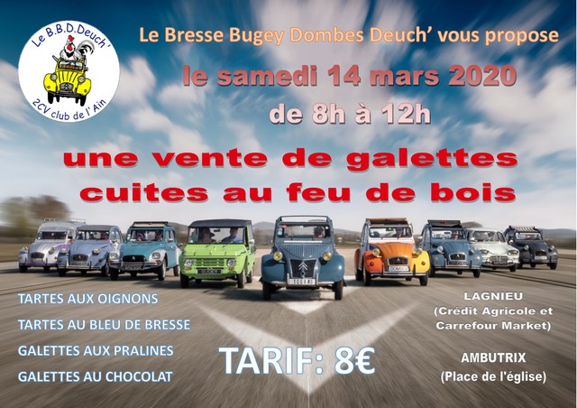 Image de l'événement Vente de Galettes du BBDDeuch'