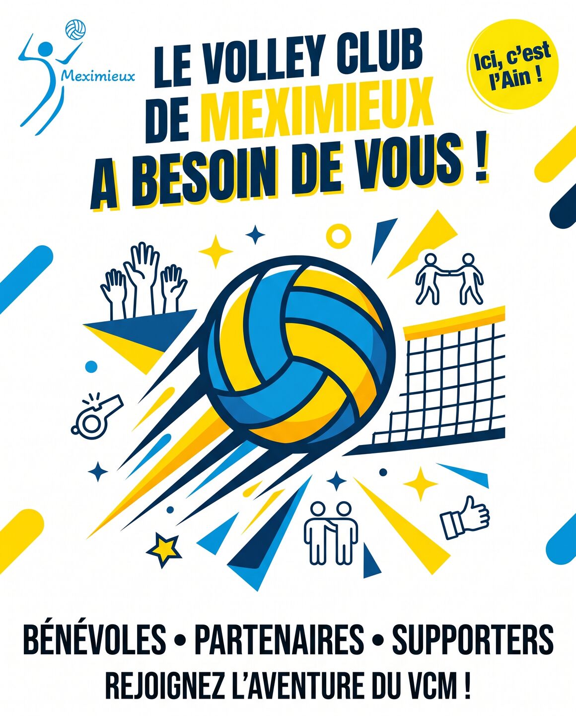 image du post Soutenez le Volley Club de Meximieux
