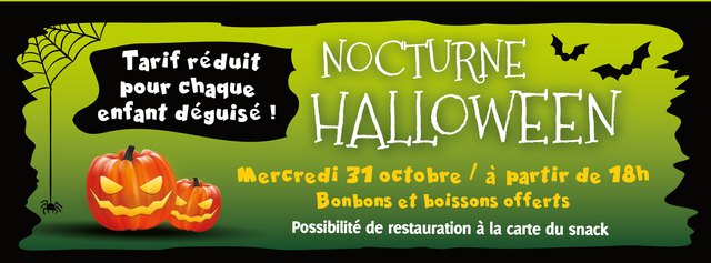 Image de l'événement Nocturne d'Halloween de l'îlot Kids