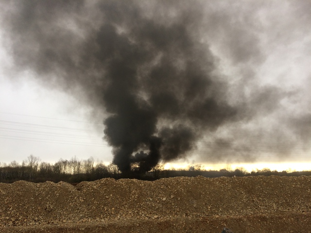 Image de l'actualité Grosse fumée noire sur le Parc