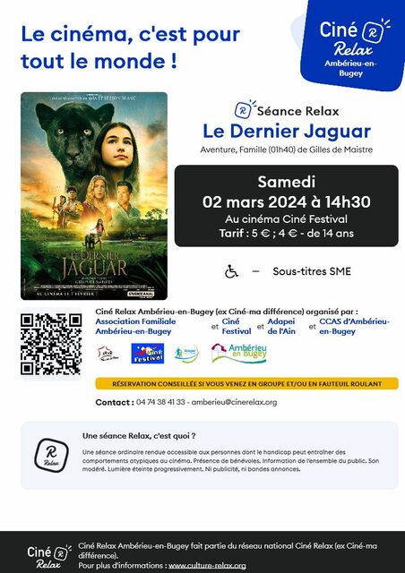 Image de l'événement Séance cinéma Le dernier jaguar