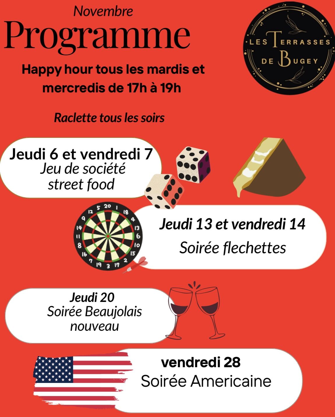 Image de l'événement Soirée novembre