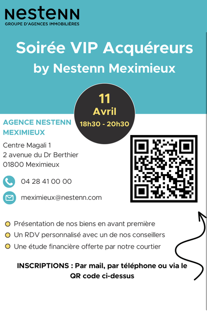 Image de l'actualité Soirée spéciale acquéreurs en recherche d’un bien immobilier 🏠