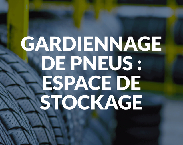 Image de l'actualité PAS D’ESPACE POUR STOCKER VOS PNEUS EN ÉTÉ OU EN HIVER ?  