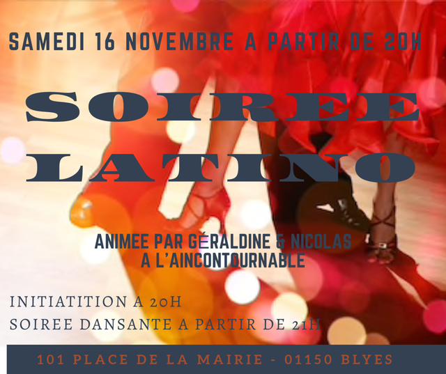Image de l'événement Soirée Latino à L'aincontournable
