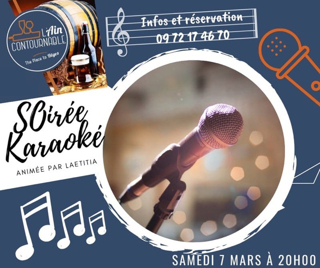 Image de l'événement Soirée Karaoké à L'Aincontournable