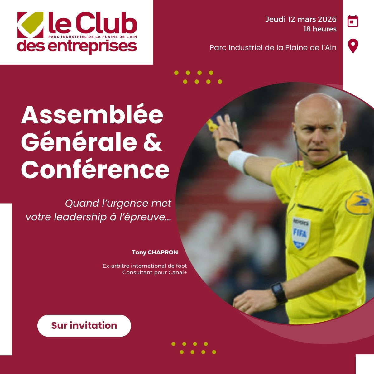 Invitation AG 2026 (Publication LinkedIn)