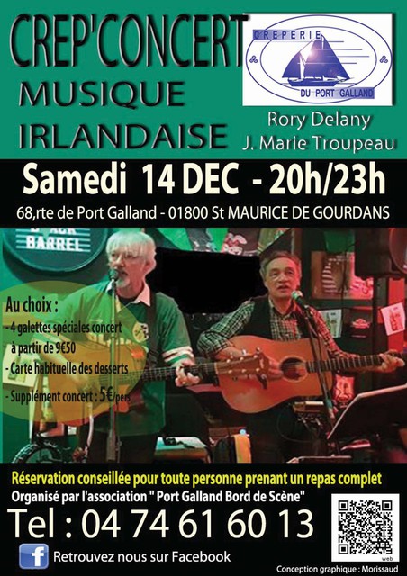image du post Crep'concert Musique irlandaise