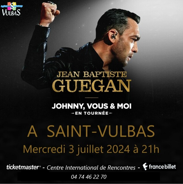 image du post Concert JEAN BAPTISTE GUEGAN, Johnny, vous & moi