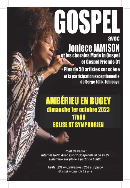 Image de l'actualité Concert Gospel avec Joniece Jamison