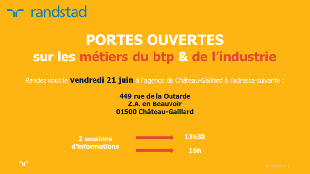 Image de l'événement Portes ouvertes Industrie & BTP