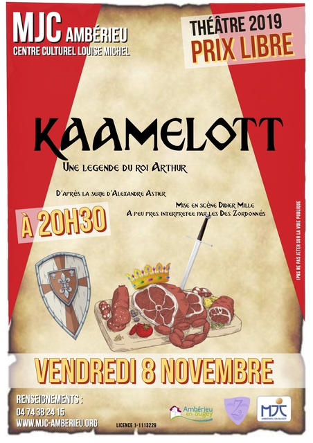 image du post " KAAMELOTT, UNE LÉGENDE DU ROI ARTHUR "