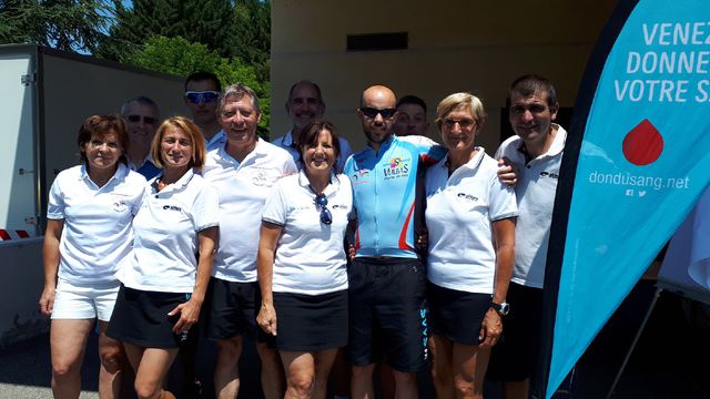 image du post Randonnée cyclotouriste "100 pour Sang pour la Vie" à St Vulbas dimanche 7 juillet