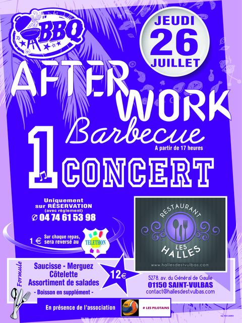 Image de l'événement AFTERWORK BBQ