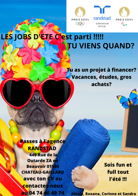 Image de l'événement JOB D'ÉTÉ