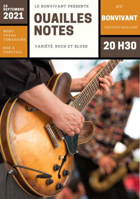 image du post Concert avec Ouailles Notes