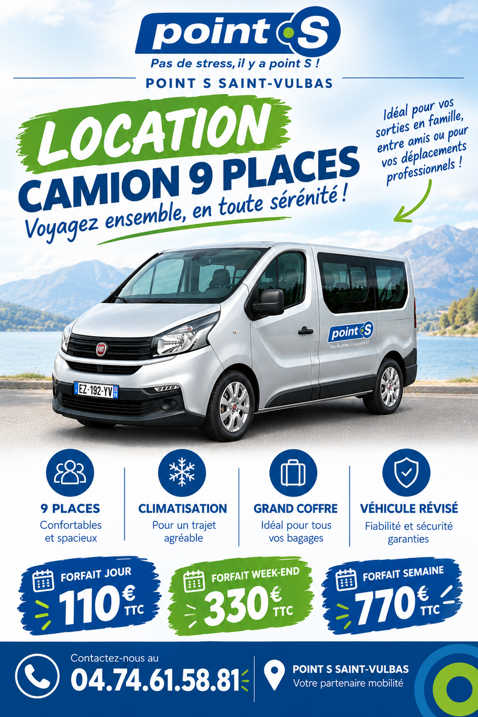 Image de l'actualité LOCATION CAMION 9 PLACES CHEZ POINT S