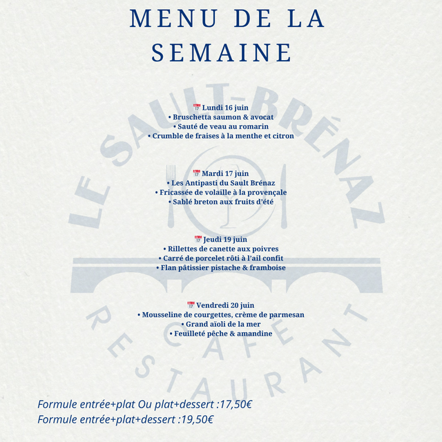 Image de l'actualité Menu de la semaine 